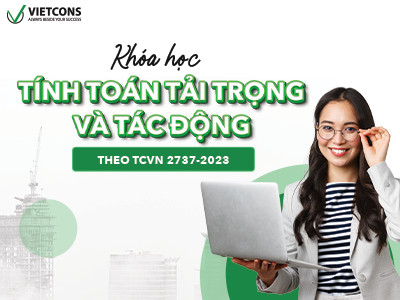 Tính toán tải trọng và tác đông theo tiêu chuẩn TCVN 2737-2023