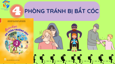 Giáo Án Khối Lớp 1 - Chủ đề 4 - Phòng tránh bị bắt cóc