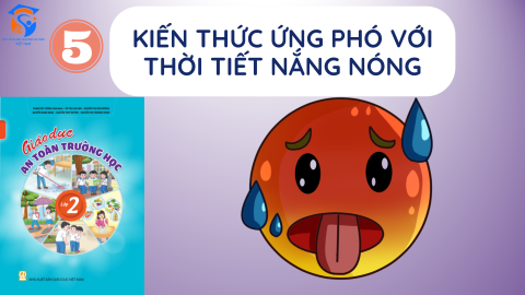 Giáo Án Khối Lớp 2 - Chủ đề 05 - Kiến thức ứng phó với thời tiết nắng nóng